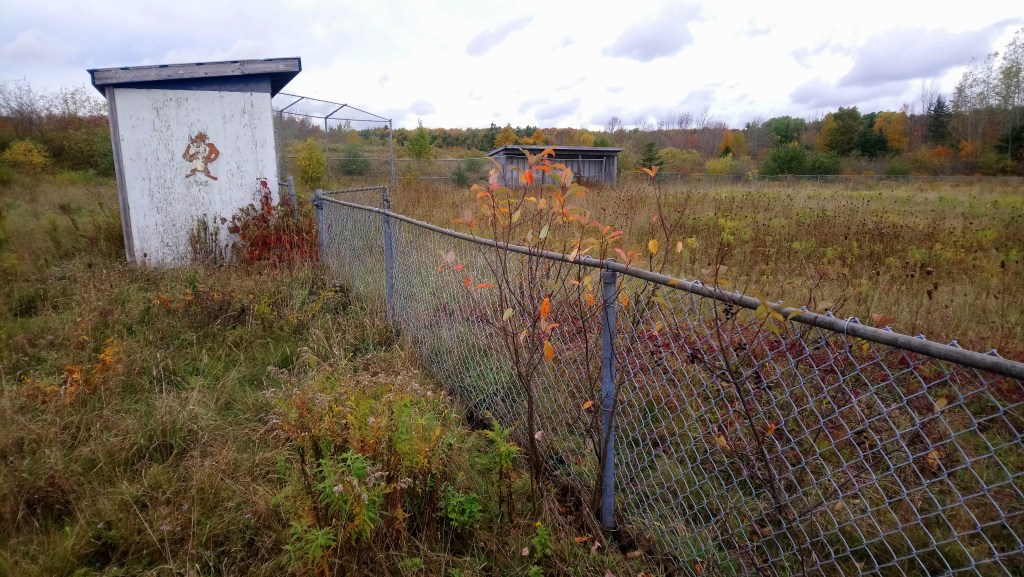 With small communities in Nova Scotia losing population, ball fields like this is all the more common